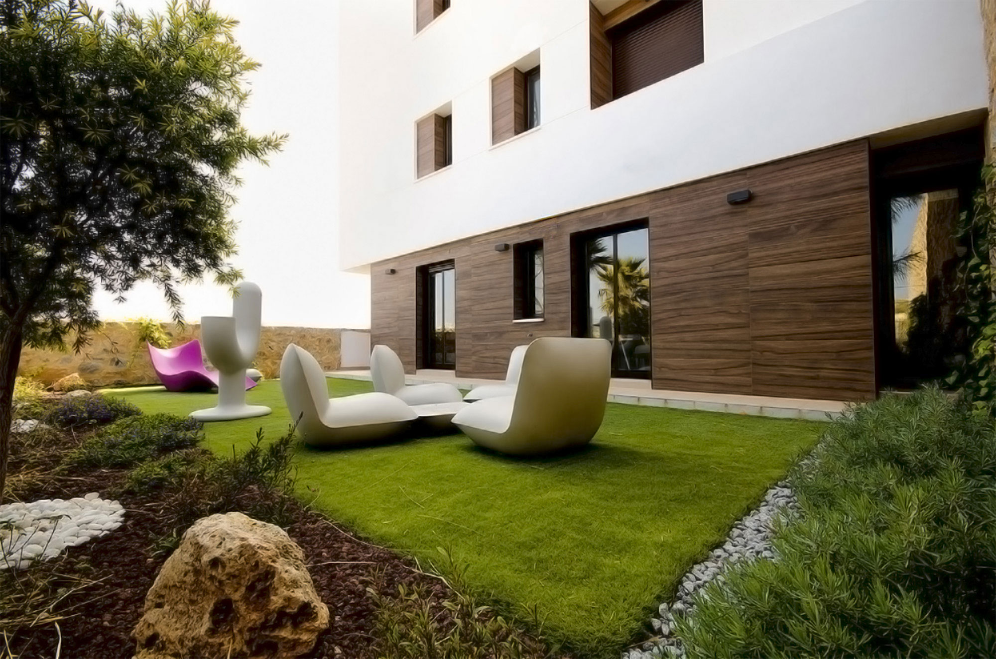 Residencial Farrallón. Residencial en Campo de Golf. Arquitectos Alicante. eneseis Arquitectura