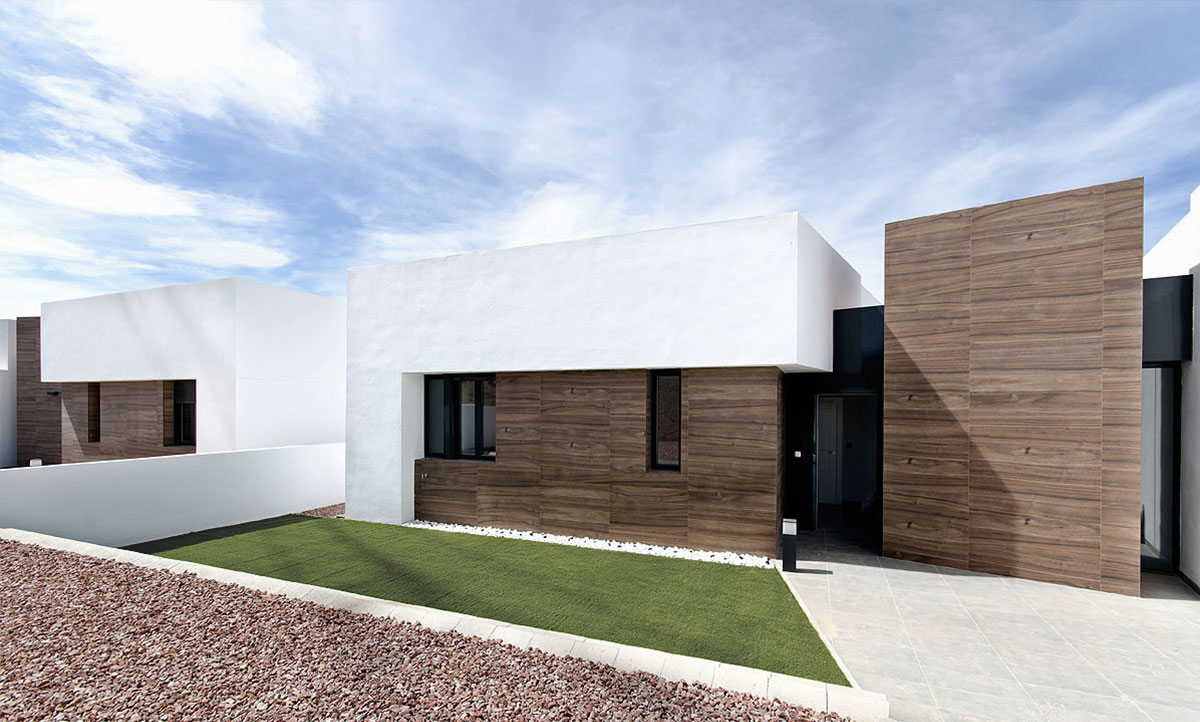 Vivienda Unifamiliar. Casas La Finca. Casa moderna en Campo de Golf. Arquitectos Alicante. eneseis Arquitectura