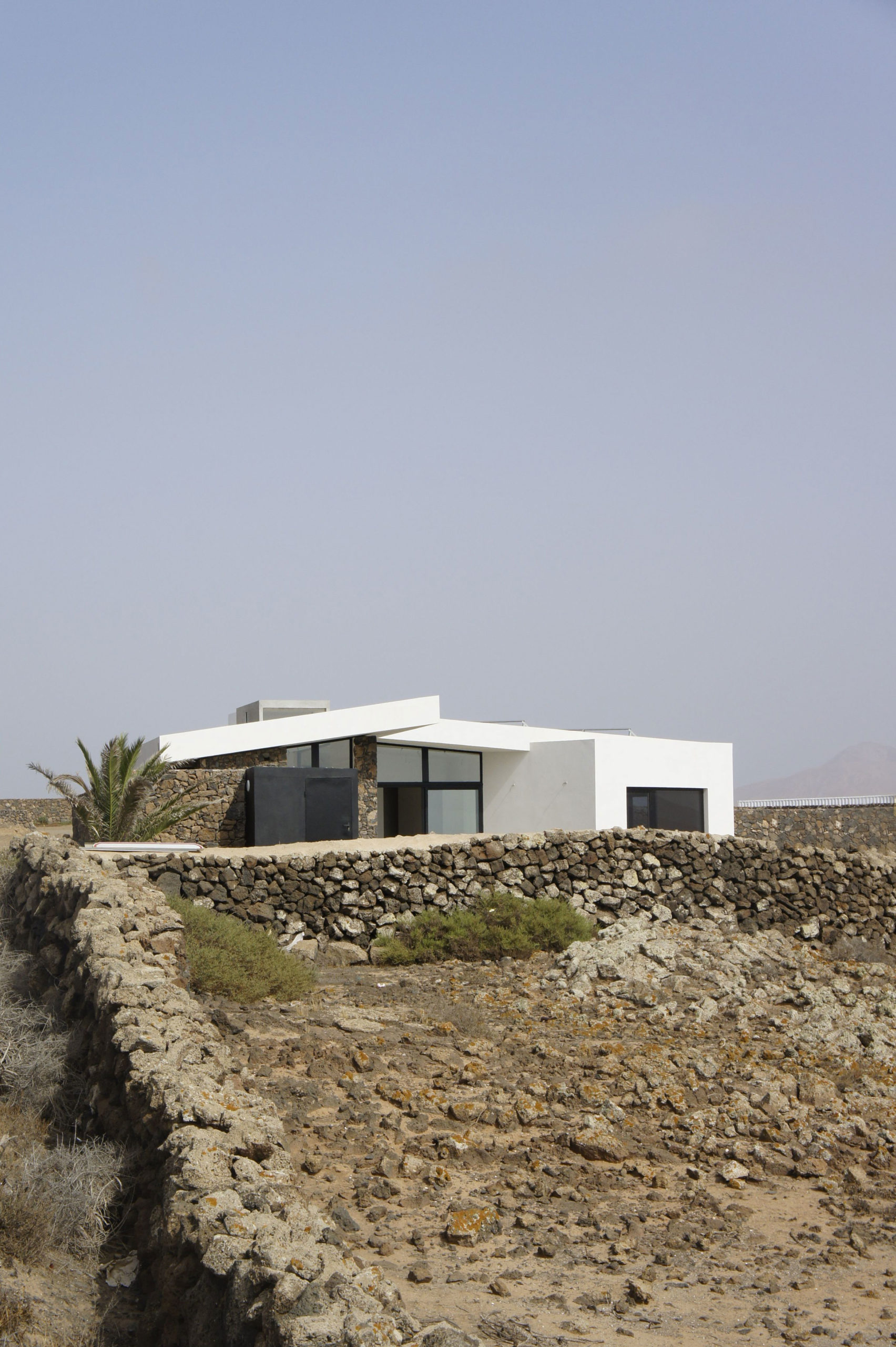 Vivienda Unifamiliar. Casa Lajares. Parcela irregular Arquitectos. Fuerteventura. eneseis Arquitectura