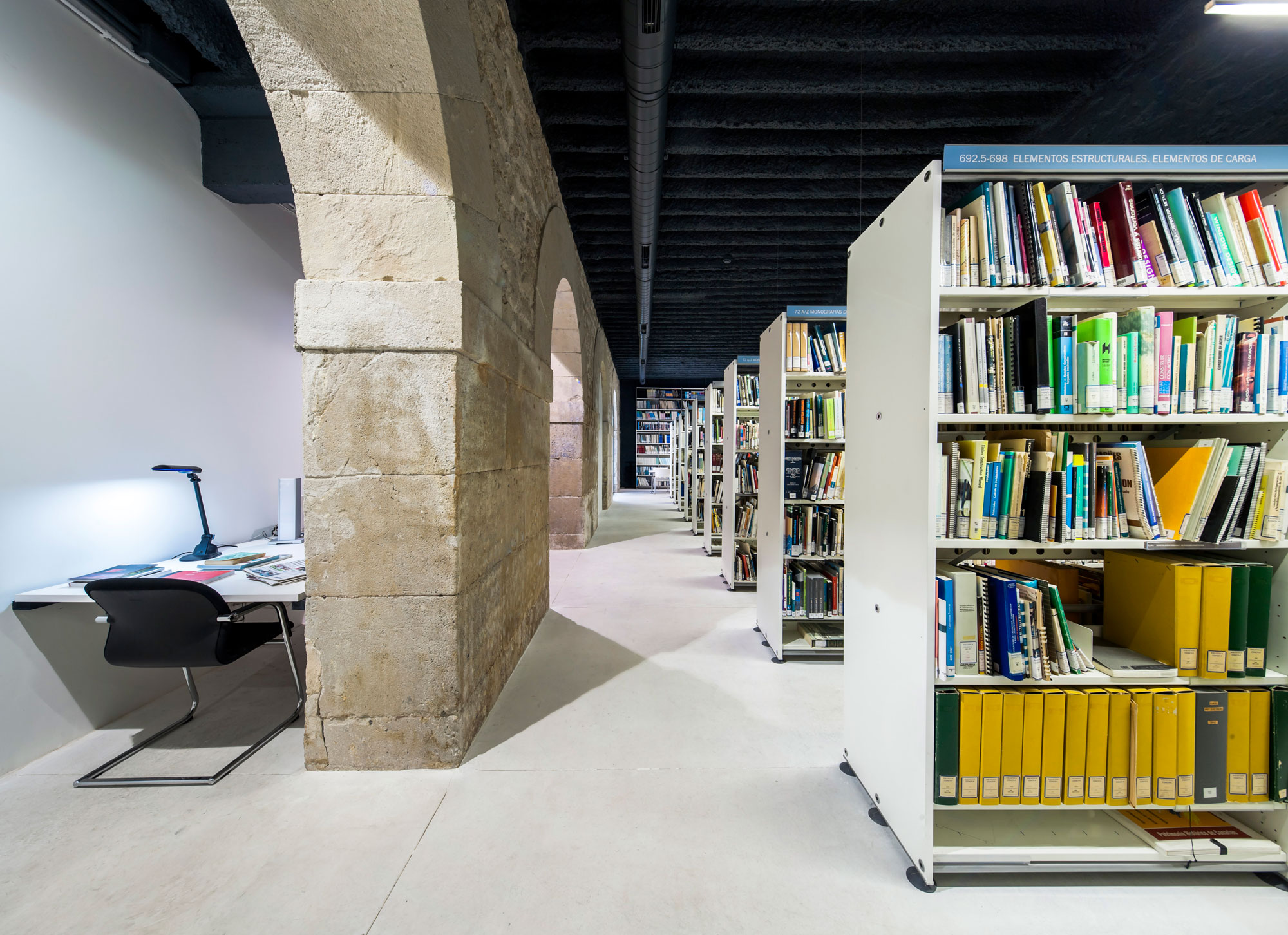 Biblioteca CTAA. Arquitectos Alicante. eneseis Arquitectura